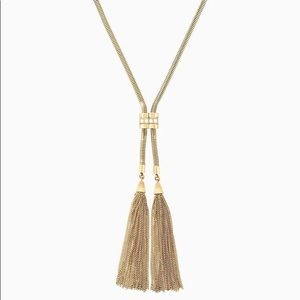 Stella and Dot Jacqueline tassel necklace